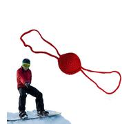 Hand-Woven Wool Crocheted é Warmer | Comfortable And Soft Nose Cover & Outdoor Nose Protector For Winter | Funny Pendant Accessory For Skiing, Ice Skating, And Outdoor Cold Weather
