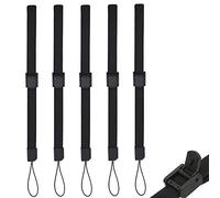 Hand Wrist Strap Lanyard Universal Wristlet Wristband with Adjustable Slider Lockfor Nintendo Wii Remote Controller Mobile Phone MP3 Digital Camera USB Flash Drive Black 5 Black