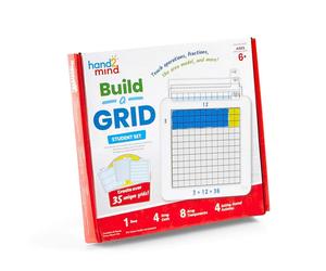 hand2mind Build-A-Grid, Dry Erase Multiplication, 3rd Grade Math, Multiplication