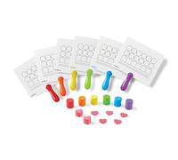 hand2mind Elkonin Box Magnetic Answer Board, Word Mapping Paddles, Elkonin Boxes Dry Erase Blending Board, Phonemic Awareness, Phonics Manipulatives, Science of Reading Classroom Materials (Set of 6)