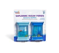 hand2mind Exploring Ocean Forces Sensory Bottles, Quiet Fidget Toys for Kids