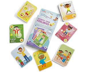 hand2mind Express Your Feelings Playing Cards, Emotions Cards, Flash Cards for