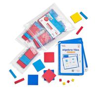 hand2mind Foam Algebra Tiles Small Group Set, Includes 20 Guided Activities