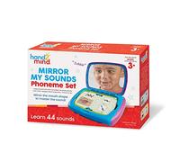 hand2mind Mirror My Sounds Phoneme Set, Phonemic Awareness, Letter Sounds for Kindergarten, Phonics Flash Cards, Speech Therapy Tools, ESL Teaching Materials, Science of Reading Manipulatives
