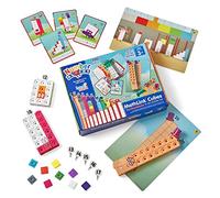 hand2mind Numberblocks MathLink Cubes 11-20 Activity Set, 30 Numberblocks Activities Linked to TV Episodes, 155 NumberBlocks MathLink Cubes, Numberblocks Toys, Math Cubes, Homeschool Supplies