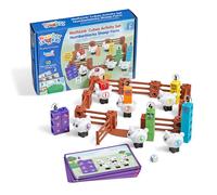 hand2mind Numberblocks Sheep Farm MathLink Cubes Activity Set Preschool Learning Activities Farm Playset Counting Blocks Number Toys Kids Educati