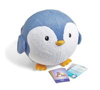 hand2mind Penguin BubblePlush Yoga Ball Buddy, Yoga for Kids, Calming Corner for Elementary Students, Kids Exercise Equipment, Active Play for Ages 3 and Up