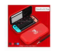 (HandB1) For Nintendo Switch OLED Accessories Case Cute Cat Paw 3D Pattern Storage Hand Bag 4 Joycon Soft Shell With 10 Game Card