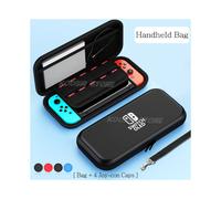 (HandB2) For Nintendo Switch OLED Accessories Case Cute Cat Paw 3D Pattern Storage Hand Bag 4 Joycon Soft Shell With 10 Game Card