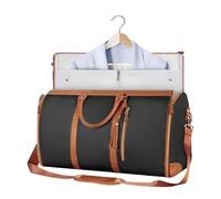 Handbag Bag - Weekend Bag With Shoe Bag, Sports Gym Tote Bag | Business Travel Bag Suitcase Suit, Training Duffel Bag, Black, 20,47x10x12,5 pulgadas, Modern