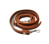 Handbag Chain 120cm Long PU Leather Shoulder Bag Strap Handles DIY Replacement Purse Handle for Handbag Belts Accessories(4,Gold)
