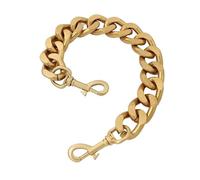 Handbag Chain 1PC DIY Alloy Metal Wallet Handle Bag Chain Retro Gold Shoulder Aluminum Heavy Duty Thick Handbag Charm(Total 30cm)