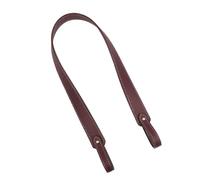 Handbag Chain 66cm Detachable Bag Handle Replacement Bag Strap Women Soft Leather Shoulder Strap Bag Accessories Lychee Pattern Strap(Red 1)