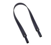 Handbag Chain 66cm Detachable Bag Handle Replacement Bag Strap Women Soft Leather Shoulder Strap Bag Accessories Lychee Pattern Strap(Dark Blue)