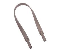 Handbag Chain 66cm Detachable Bag Handle Replacement Bag Strap Women Soft Leather Shoulder Strap Bag Accessories Lychee Pattern Strap(Khaki)
