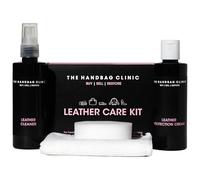 Handbag Clinic Leather Handbag Care Kit for Cleaning & Protecting Luxury Handbags | Specialist Leather Bag Cleaner Spray & Conditioner Protector Cream | Created for Designer Purses & Bags