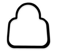 Handbag Cookie Cutter with Easy Push Design