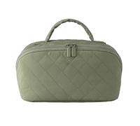 Handbag for Women's Bag, Petition Makeup Travel for Toiletries & Brushes Large Capacity with Compartments(Army Green)