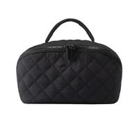 Handbag for Women's Bag, Petition Makeup Travel for Toiletries & Brushes Large Capacity with Compartments(Black)