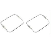 Handbag Handles, Aluminum Handbag Frame 2 Pieces Metal Handbag Frame 20cm Locks Kiss Lock Handles Purse Metal Frame for Craft Backpack