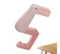 Handbag Hook On Table Edge - Cute Duck Clip, Under Desk Hanger, Foldable Bag Holder, Non-Slip Design, Compact Utility Organizer, Mounting Accessory
