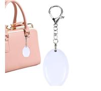 Handbag Light - Oval Shape LED Mini Keychain Lamp,Rechargeable Touch Handbag Light,for Shoulder Bag Wallet Tote Concerts Events Holiday Stocking Stuffers Christmas Party Night