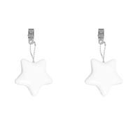 Handbag Light Rechargeable Purse Lights with Touch Sensor Love Wallet Tote Bag Touch Sensing Automatic Bag Light for Handbag Bag Portable Hand Bag LED Lamp for Women (2 Pairs White Five-Pointed Star)