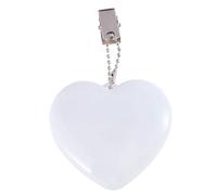 Handbag Light Rechargeable Purse Lights with Touch Sensor Love Wallet Tote Bag Touch Sensing Automatic Bag Light for Handbag Bag Portable Hand Bag LED Lamp for Women (1 Pair White Heart)