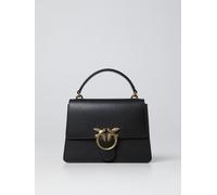 PINKO Love One Handbag Leather 25 cm black