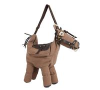 Handbags for Women, Cute Horse Design Shoulder Bag with Adjustable Shoulder Strap - Novelty Animal Theme Pouch - for Outing, Shopping, Dating, Leisure, Travel, Birthday and Gift, brown, Se référer à