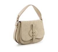 Coccinelle Mavery Shoulder Bag Leather 22 cm beige