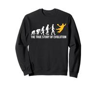 Handball Evolution Funny Handball Ball Sweatshirt