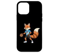 Handball Fox Mascot Number 07 Cartoon Sports Hero Case for iPhone 12 mini