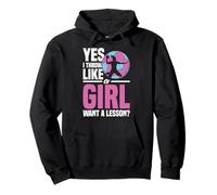 Handball Girl Women Power Female Empowerment Feminism Pullover Hoodie
