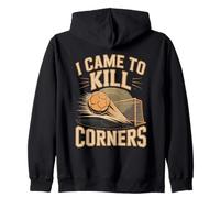 Handball I Came To Kill Corners Player Power Zip Hoodie
