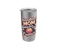 Handball Mom Sideline Cheer Crew Captain Stainless Steel Insulated Tumbler