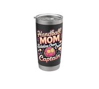 Handball Mom Sideline Cheer Crew Captain Stainless Steel Insulated Tumbler