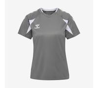 Handball Shirt Women - Hummel Core 2.0 - Grey And White