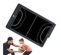 Handball Tactics Board - LCD Writing Tablet for Game Planning, Portable Coaches Strategy Clipboard | 16 Inch Electronic Coaching Pad, Reusable Handball Strategy Board, Lightweight Training Equipment