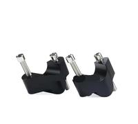 Handbar Riser Compatible With Ducati For Multistrada V4 Pikes Peak 2021-2025 Motorcycle Handlebar Riser Handlebar Clip Extension Adapter Increases Height By 25mm(Black)