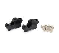 Handbar Riser For CB400X 2021 Motorcycles Accessories Handlebar Riser Handlebar Bracket Handlebar Clip Extension Adapter Increase Height By 24 Millimeters(Black)