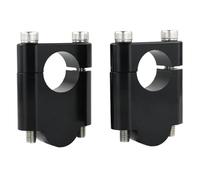 Handbar Rising Clamp Compatible With For Crf250l 2012-2020 For Crf300l For Rally 2021-2024 22mm 7/8" Motorcycle Fat Bar Handlebar Mounting Riser With Clamps(Black,40mm)