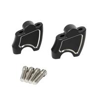 Handbar Rising Clamp Compatible With For Rebel Cmx1100 For Cmx500 2017-2025 Motorcycle Handlebar Risers Replacement Accessories(Black1)