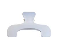 Handbook Clamp - Clear Frosted Non-Slip Grip Binder, Student Stationery Reading Gadget, Heavy Duty Document Fixed Pin | Versatile Bookmarkers Library Research Collection Classroom 12x7cm