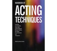 HANDBOOK OF ACTING TECHNIQUES by BARTOW, ARTHUR Paperback Self Help Business