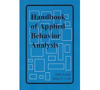 Handbook of Applied Behavior Analysis