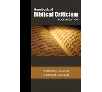 Handbook of Biblical Criticism, Fourth Edition