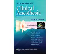 Handbook of Clinical Anesthesia