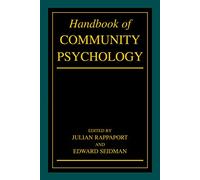 Handbook of Community Psychology
