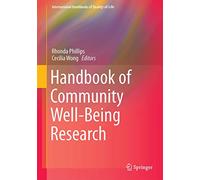 Handbook of Community Well-Being Research (International Handbooks of Quality-of-Life)